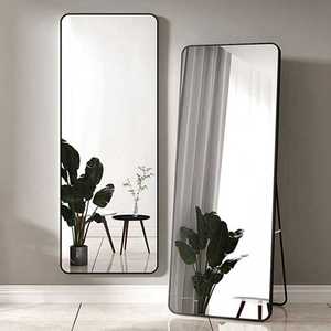 Handgemaakte Moderne Minimalistische Grote Metalen Frame Full-Length Dressing Spiegel Glas Voor Woonkamer Interieur - Product Image 1