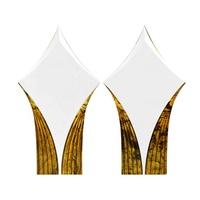 Support de présentation de trophée en acrylique écologique personnalisé APEX, finition polie, option de gravure pour la vente au détail, support transparent élégant