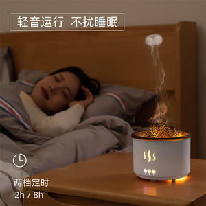 เครื่องกระจายกลิ่นหอมภูเขาไฟ ลายแตก ความจุ 0.5 ลิตร สำหรับใช้ในบ้าน ฟังก์ชั่นตั้งเวลาไฟฟ้า 2-8 ชั่วโมง - Product Image 5