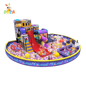 Parque Infantil Interior de Fibra de Vidrio con Temática de Circo para Niños, Centro de Entretenimiento Familiar, Equipo para Parques de Atracciones, Centro Comercial - Product Image 2