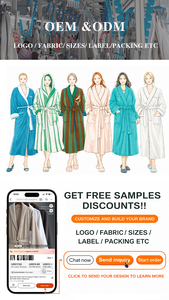 Albornoz Infantil con Capucha, Albornoz Ecológico para Bebés, Albornoz de Algodón con Logotipo Personalizado, Albornoz con Capucha para Bebés - Product Image 5