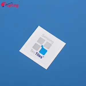 定制标志可重写湿镶嵌方形圆形射频识别纸标签13.56兆赫NFC宠物贴纸