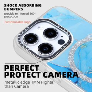 Funda Protectora AIKUSU con Purpurina, Absorción de Impactos, TPU y PC, 360° °   Protección Compatible con Carga Inalámbrica para iPhone 17 16 15 Pro Max - Product Image 3