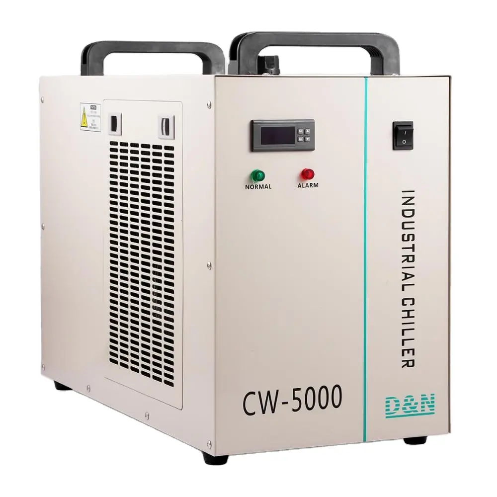 Sihao CW-5000DG промышленный водяной охладитель для 80/100 Вт CO2, лазерный трубчатый охладитель