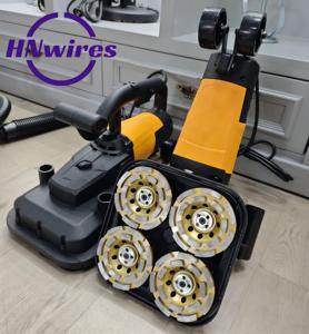 Hot Selling Dust-Free <strong>Concrete</strong> <strong>Floor</strong> Grinder <strong>Machine</strong> With Dust Vacuum Handheld Portable Multi-Head 6-Speed Adjustable - Product Image 1