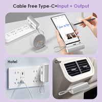 Batterie externe mini capsule 5000 mAh à charge rapide, portable, pour téléphones mobiles, cadeau promotionnel