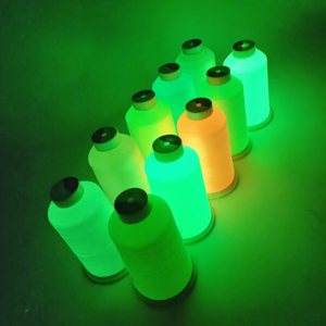 150D/2 Polyester phát sáng trong bóng tối bông may chủ đề Kit sáng cho giáng sinh trang trí - Product Image 2