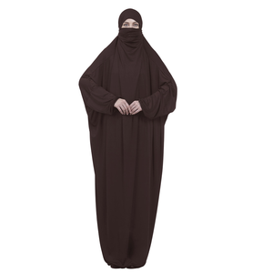 Vendita di Fabbrica 2019 Nuovo Stile Traspirante MAXI Niqab Burqa con Maniche a Pipistrello Tinta Unita Abaya <span class=keywords><strong>Lunga</strong></span> da <span class=keywords><strong>Preghiera</strong></span> per Donne Vestito Ramadan 9 - Product Image 1