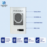 Hahao EA-800W R134a 220V 50Hz Refroidisseur de coque pour climatiseur de type armoire, à installer côté intérieur