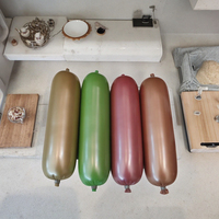 Enveloppe de saucisse en plastique de rouleau de Tubu froncé de PA/Nylon pour le film d'emballage alimentaire pour le jambon de viande traité de saucisses