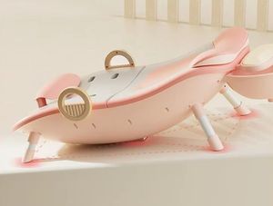 Chaise de shampooing pliante multifonctionnelle en plastique mignonne pour bébé facile à ranger pour les enfants âgés de 1 à 5 ans - Product Image 6