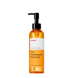 Huile nettoyante pure Ma:nyo, démaquillant en profondeur pour maquillage waterproof, 200 ml - Product Image 1