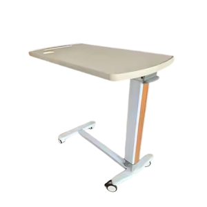 Xách tay hiện đại đa chức năng bệnh viện trên giường bảng với điều chỉnh chiều cao và bánh xe vật liệu gỗ - Product Image 6