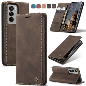 Caseme 013เคสกระเป๋าเงินหนังฝาพับสุดหรูมีขาตั้งแบบแม่เหล็กสำหรับ OPPO Reno 12 Pro - Product Image 4
