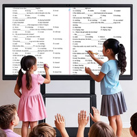 OEM ODM Layar Sentuh All-in-One 4K 55-86 Inci untuk Konferensi dengan Kamera 13MP Terintegrasi dan 8-Mic Array untuk Ruang Rapat Video Perusahaan