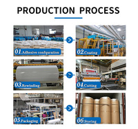 Ruban d'emballage BOPP personnalisé avec logo imprimé, directement de l'usine, ruban adhésif d'expédition robuste de marque, réduction sur les achats en gros