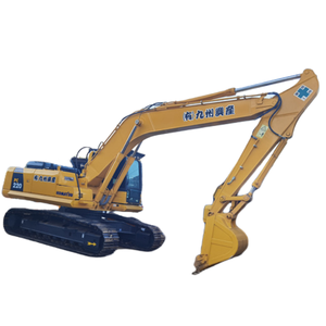 Excavadora usada Komatsu PC 220 a la venta Excavadora usada japonesa Komatsu PC220 se adapta a maquinaria agrícola - Product Image 1