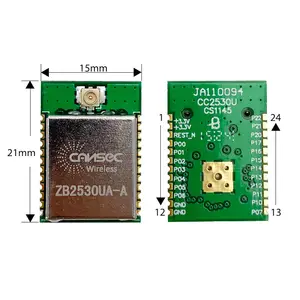 스마트 IoT 솔루션을 ZB2530UA-A Cansec ZigBee 지능형 네트워킹 모듈 Ti CC2530 2.4G 저에너지 소비 저비용 지그비