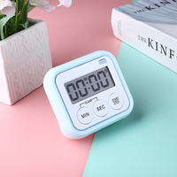 Minuteur de cuisine numérique, minuterie de cuisson, de douche, d'apprentissage, chronomètre, réveil, mini-minuteur électronique magnétique pour la cuisine