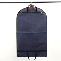 Sacs d'Emballage Personnalisés pour Vêtements avec Fermeture Éclair en Polypropylène Non Tissé pour Costumes Homme, Vente en Gros