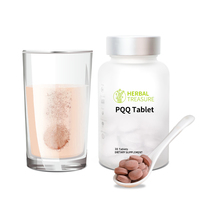 Comprimés PQQ de haute qualité Supplément de soins de santé soluble dans l'eau pour adultes Formes posologiques de poudre de capsule pas pour les femmes enceintes