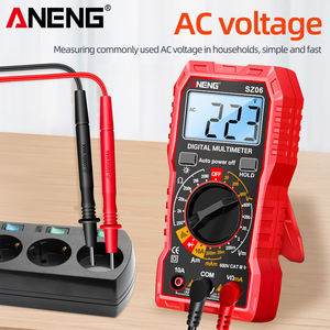 ANENG SZ06 2000 Sayımlı Multimetre AC/DC Voltaj Otomatik Test Cihazı Akım Ampermetre Akıllı Multimetre Veri Tutma Diyot Voltmetre Ohm Ölçüm Cihazları - Product Image 3