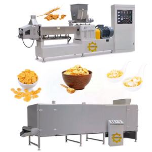 Machine à fabriquer des flocons de maïs la plus vendue Ligne de production de céréales pour le petit-déjeuner aux flocons de maïs - Product Image 4