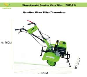 Promosyon hafif tarım taşınabilir çiftlik aracı küçük arsa Tilling makinesi Mini yeke motor disk tırmık Prowded traktör - Product Image 2