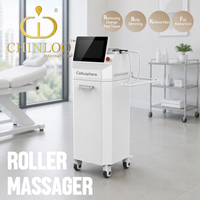 Appareil de massage Chinloo Portable Inner Ball Roller Cellusphere pour la réduction de la cellulite, le lifting du visage et le remodelage corporel