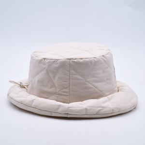 Custom Logo <b>Beige</b> Colour <b>Bucket</b> <b>Hats</b> Designer Unisex Wide Brim <b>Bucket</b> <b>Hat</b> Cap - Product Image 5