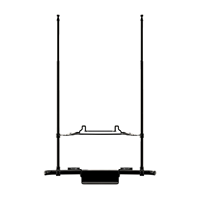 Support de drapeau latéral Keybear pour barre de protection arrière, kit de modification pour moto Great Wall Soul S2000