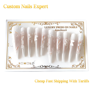 <span class=keywords><strong>Uñas</strong></span> Postizas Largas de Diseño Stiletto, Suministros de <span class=keywords><strong>Uñas</strong></span> Personalizados al por Mayor, <span class=keywords><strong>Uñas</strong></span> Acrílicas de Lujo Hechas a Mano, Reutilizables y de Alta Calidad - Product Image 1