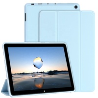 Capa de tablet 10.1 "hd 10, à prova de choque, auto dormir, tpu, proteção completa, estojo inteligente para tablet