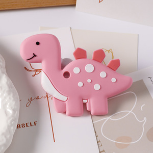 <span class=keywords><strong>THEONE</strong></span> 0 a 24 mesi BPA Free Silicone bambino massaggiagengive personalizzato dinosauro animale frutta giocattoli da masticare per il bambino mastica - Product Image 4