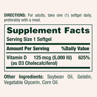 Produit nutritionnel OEM Capsules souples pour la santé immunitaire des articulations Vitamine D Suppléments nutritionnels de haute qualité pour hommes et femmes