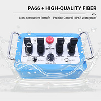 BODI BD-002 Control Remoto de 4 Botones Multimovimiento 12V/24V 433MHz Alcance de 500M Batería Recargable Función Automática Joystick Protección IP67 36