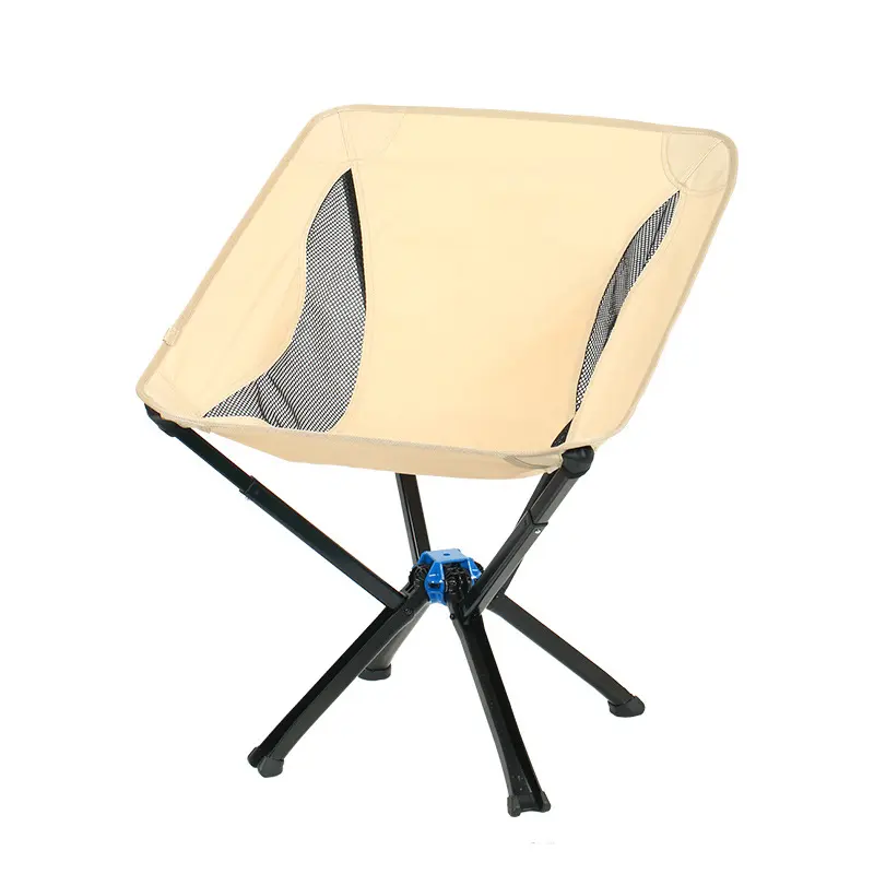 Silla plegable portátil y ligera, asiento pequeño de tamaño pequeño para exteriores, para acampar, picnic, viaje, paquete de apertura rápida con un botón