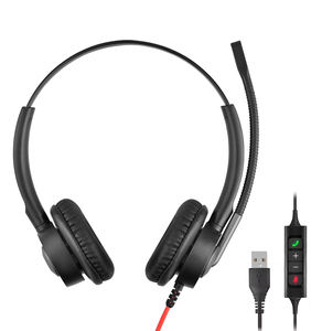 Cómodos auriculares de <span class=keywords><strong>PC</strong></span> de diseño con micrófono para centro de llamadas - Product Image 6