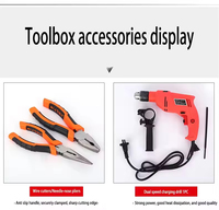 Collection d'outils électriques en gros d'usine : Kit de perceuse sans fil multifonctionnelle portative au lithium 3/8 po. Moteur Chuck 30 Nm de couple maximal