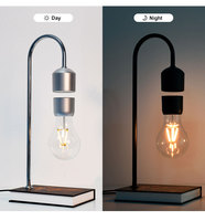 Nouvelle Conception 2026 : Ampoule Intelligente Magnétique Flottante avec Chargeur Sans Fil, Lampe Lune Lévitation pour Décoration