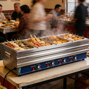 Machine à cuisiner Oden à 4 cylindres et 36 grilles, fondue japonaise traditionnelle pour <span class=keywords><strong>location</strong></span> <span class=keywords><strong>de</strong></span> fête, réutilisable - Product Image 2