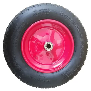 도매 3.50/2.50-8 4.00/4.80-8 무거운 의무 수레 바퀴 공압 타이어 트롤리 펑크 증거 풍선 바퀴