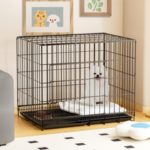 <span class=keywords><strong>Cage</strong></span> pliable en métal à double porte pour chien, enclos pliable en métal pour animaux de compagnie - Product Image 3