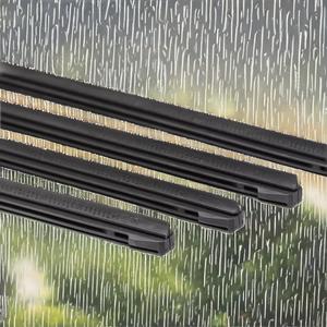 Pour Mercedes-Benz BMW Octavia Yaris Auris Land Cruiser – Lame d'essuie-glace en caoutchouc naturel 17 pouces 8 mm pour véhicules hybrides – Recharge - Product Image 2