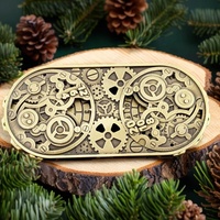 Double Fun Dual Roulette Funny 7 en 1 Dice Steampunk Mechanical Dice Spinner