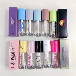 หลอดลิปกลอสขนาด 7 มล. สีขาว ชมพู ดำ เขียว นู้ด เงิน ขายดี เป็นมิตรกับสิ่งแวดล้อม บรรจุภัณฑ์หลอดลิปกลอส หลอดลิปสติก - Product Image 5