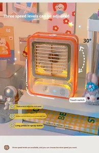 Mini-ventilateur brumisateur portable neuf avec veilleuse et 3 vitesses pour la vente en gros - Product Image 5