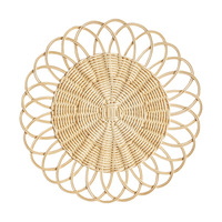 Bobai Haosen, sets de table en bambou naturel tressé, faits à la main, écologiques et modernes, pour table de mariage