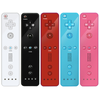 Manette de jeu sans fil Bluetooth avec Motion Plus intégré, poignée droite standard, pour console de jeu Nintendo Wii
