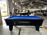 Table de billard de style britannique personnalisée en MDF de 7 pieds avec fonctionnement à pièces
